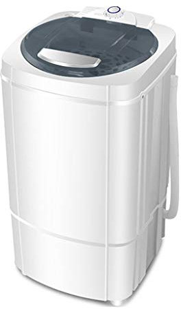 YXCKG Portable Spin Dryer, Laundry Spin Dryer, Spin Dryer for Clothes, Centrifugal Spin Clothes Dryer Drain, Stainless Steel Drum, 1-5Min Spin Cycle, Capacity 9.8kg