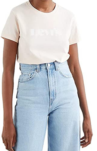 Levi's - T-Shirt Donna con Logo Grafico - Taglia L