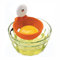 Bowl Type Egg Yolk White Separator BPA-Free New Plastic Dining Egg Divider Tools Egg Extractor, Cute Chicken Shape Design (1Pcs)