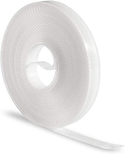 Westerwald-Shop varivendo, 4 rotoli di zanzariera per finestre, con velcro, autoadesivo, 5,6 m x 1 cm, nastro per testa a fungo = 22,6 m (4 rotoli)