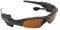 ASHATA Sport Wireless Bluetooth Audio Sunglasses, Open Ear Smart Driving Polarized Sunglasses, Eyesight Handfree Calling Foldable Glasses for Fishing Running Driving(Tea Coloured Lenses)