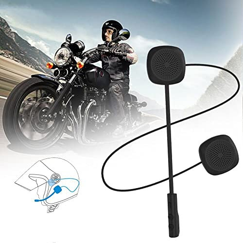 MEETOZ Motorcycle Helmet Bluetooth Headset, Wireless Moto Helmet Communication Systems