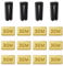 KALIONE Ceiling Fan Blade Balancing Kit Including Fan Balancing Clips and 12pcs Metal Self-Adhesive 3G Weight Practical Fan Balance Kit for Ceiling Fan Weight Balancing 4pcs