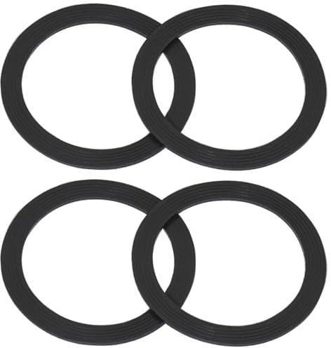4pcs Blade Seal Ring Gaskets For Braun Blender 4184, MX2000 & MX2050 4184-625