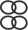 4pcs Blade Seal Ring Gaskets For Braun Blender 4184, MX2000 & MX2050 4184-625