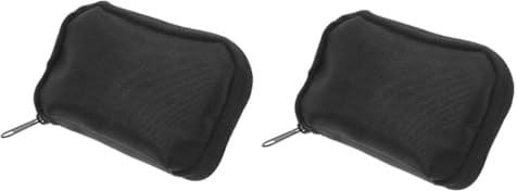 Healeved 2stücke Blutzuckermessgerät Aufbewahrungstasche Gepolstertes Case Für Blutzuckermessung Für -utensilien Praktische Reisetasche Mit Reißverschluss Für Medikamente Und Zubehör