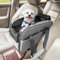PETSFIT mehrfunktional Hundesitz Mittelkonsole Auto, Autositz Hund Mittelkonsole Airline genehmigt mit Sicherheitsband und Taschen,Auto Flugtasche für kleine Hunde Katzen bis zu 5KG