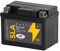 LANDPORT Batterie 12V 5Ah SLA 12-4S kompatibel für Adly Jet 50 Silver Fox, Aprilia Gulliver, Derbi Atlantis, Senda R DRD, Generic Spin, Kawasaki KLX 125