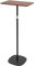 CHFUNE Stehpult Höhenverstellbar 46-120cm, Mobiler Laptoptisch, Laptopständer Holz, Verstellbarer Beistelltisch, bis 8 kg