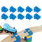 LearnLyrics Eisenbahnverbinder aus, Eisenbahnverbinder – Adapter für Spielzeugbahn, 10 Stück aus für und Mädchen im Alter von