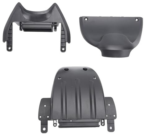 Hapivida Electric scooter battery box cover, plastic kick scooter battery case front and rear block cover for F30 kick scooter battery compartment