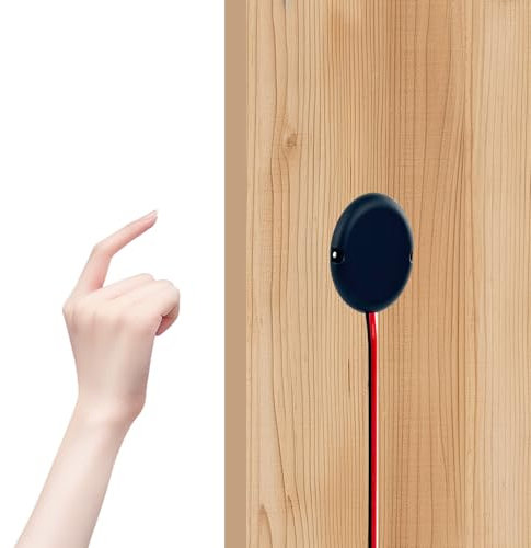 Interruttori LED Touch 36W, 3A Sensore Interruttore Touch DC 12V, Dimmer Nascosti per Barra Luminosa LED Smart Home, Penetra Legno, Vetro, Non Richiede Foratura Installazione per Armadi, Mobili