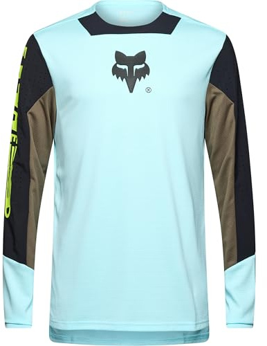 Fox MTB-Jersey Langarm Defend Blau Gr. XL