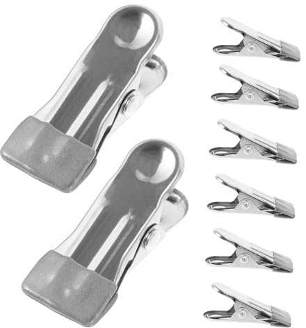UPKOCH 24pièces Lot de Pinces pour Bâche De Piscine Clips Métalliques De Fixation Robustes Et Pratiques pour Utilisation