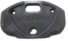 Impugnatura Securemme IM3101XGR in Nylon per Chiavi a Cilindro EvoK1-K22-K64-K75, Grigio, Conf da 3pz Gli inserti per il blocco della chiave NON SONO INCLUSI devono essere acquistati separatamente