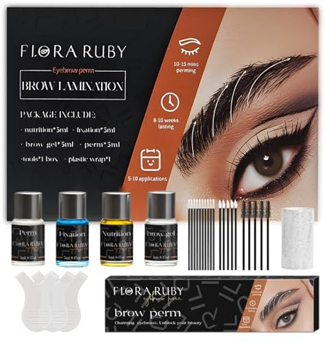 Professionelles Eyebrow Lifting Set,Augenbrauen Lifting Kit,Brauen Laminierung Kit einfach anzuwenden,Brow Lifting für dichtere und volle Augenbrauen,Für den Salon und Heimgebrauch