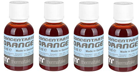 Thermaltake - Concentrato per liquidi di raffreddamento ad acqua, Arancione 4x50 ml
