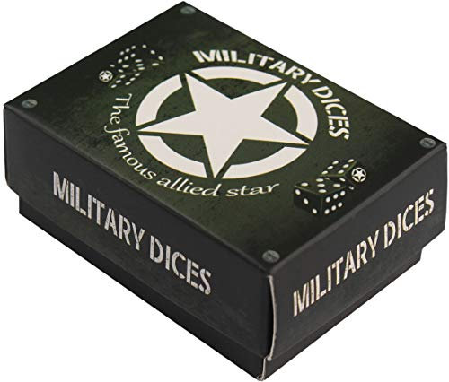 Fosco WW2 Alliierte Sterne Militär Würfel Set
