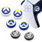Lot de 6 bouchons de remplacement pour manette PS5, PS4, PS3, Xbox 360, Xbox One X, Elite S