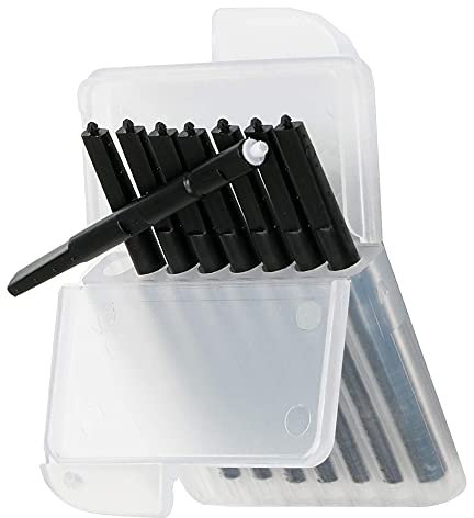 KH HAIKE Lot de 4 paquets de 32 filtres pour appareils auditifs, compatibles avec Phonak, Resound, Widex, noir, intra-auriculaire, caoutchouc, piles remplaçables, contrôle par bouton