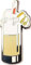 Jolies épingles à cocktail classiques en émail pour tabliers de barman, vestes, sacs à dos et sacs à main, revers de chemise et de costume, broche de boutons tendance, Émail, agate