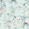 Muriva Lipsy Ophelia Wallpaper - Modern Wallpaper for Living Room, Bedroom, Fireplace - Decorative Luxury Nature Wall Paper with Birds & Cherry Blossom Trails (Soft Pink, Green & Duck Egg)