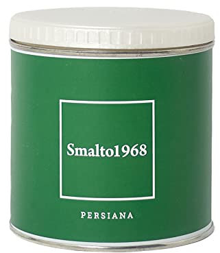 Pittura Shabby Chic Vintage finitura satinata - Smalto 1968 Vernice acrilico ad acqua inodore per Mobili, legno, ferro, piastrelle e supporti difficili 500 ml vari colori Duriplastic (Persiana)