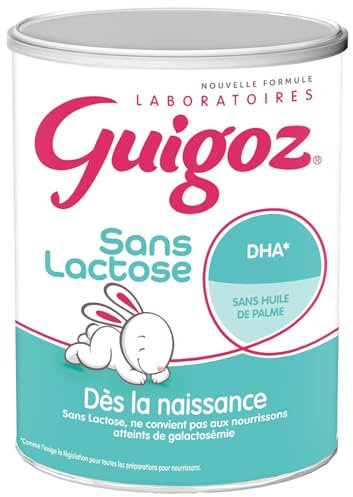 Guigoz Sans Lactose Dès la Naissance 400 g