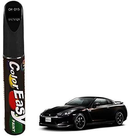 SCOBUTY Lack Reparaturstift,Lackstift Auto,Lackreparaturstift Auto,Autolack Reparaturstift,Kratzer Reparaturstift,Kratzerentferner Autolack Stift,Autolack Korrekturstift,Schwarz,1pcs