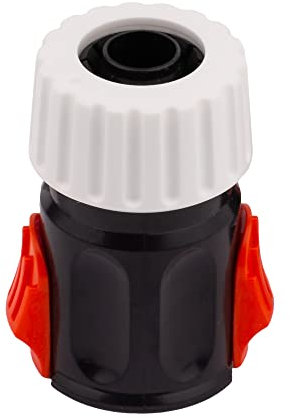 MIVOS Schlauchverbinder für 1/2 Zoll (13 mm) Gartenschlauch - Wasserschlauch Schnellkupplung zum Einfachen Anschluss an Wasserhahn - Hergestellt aus 90% Recyceltem Kunststoff - Made in EU