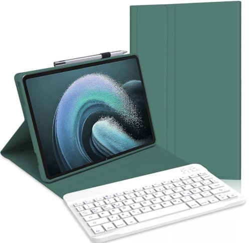 JADEMALL Xiaomi Pad 6 Pro Tastatur Hülle - für xiaomi Pad 6/ Mi Pad 6 Pro 11 2021, Wireless Bluetooth Tastatur QWERTZ Deutsch- Stifthalter- Schlaf/Wach DGE