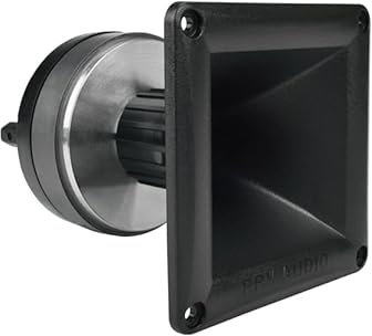 PRV AUDIO 2,5 cm Horn-Treiber WG230Ti 60 Watt 8 Ohm 105 dB Titan-Membran Hochfrequenz-Kompressionstreiber und Hupe Combo