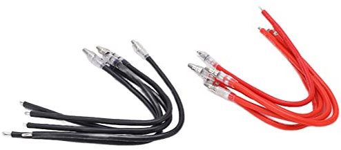 10 Stück 16awg Silikondraht, RC-Motorkabel, Langlebiger Weicher RC-Motor mit Zuverlässigem Anschluss, Langlebiges Weiches Kabel für Bürstenmotor