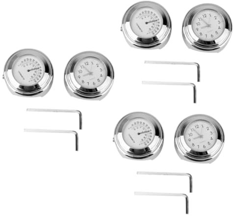Amosfun 6 STK Zubehör Für Herrenuhren Thermometer Lenkeruhr A2 Weiß Leuchtend Wählen