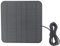 für Ring Solar Panel, 12 W Solar Panel Kamera Ladegerät für Ring für Kamera für Stick Up Cam Akku 2. und 3. Generation IP65 Wasserdicht Verstellbar Wandmontage (Black)
