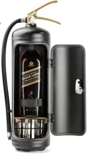 Minibar d'extincteur, Mini-Bar à vin, Armoire latérale de dîner, Bar Fait à la Main, extincteur, Mini-Bar, nouveauté, boîtes de Rangement de vin, Cadeaux de Pompier Fantaisie pour Homme, col