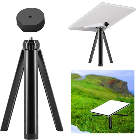 for Starlink Mini Tripod Mount, Aluminium Alloy Tripod+Mini Adapter Compatible with Starlink Mini Antenna,for Original Pipe Adapter(for Model: SPX-04171000-515)