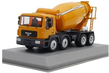 BMAONZ Scale Diecast Model 1:72 For Liebherr HTM904 Cement Mixer Alloy Car Model Toy Car Hobbyist Collection Vehicle Decoration Pre-Built Model Motor Vehicles