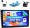 Hikity [4+64GB] Android 15 Autoradio CarPlay Android Auto Wireless für FIAT Bravo 2008-2013 Radio Bildschrim 9 Auto Radio Bluetooth Mirror Link Navi GPS EQ DSP WiFi FM
