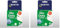 Bostik Glu Dots on a Roll - Removable, Double Sided Clear Glue Dots, For Instant Fixing & Crafts, No Mess, x200 (Pack of 2)