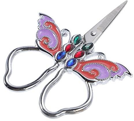 WEKAMOS Schere Stickgarn-kit Nähset Nähen Stickerei Hand Stickset Stickrahmen Stickset Für Anfänger Stickbücher Stickmaschine Stickstoff Kreuzstichzubehör Kreuzstichpackungen Metall