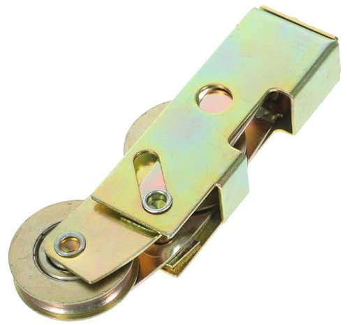 HOMSFOU Galet De Porte Coulissante Poulie Pour Portes-fenêtres Remplacement De Roue De Porte Galet De Guidage Armoire Coulissant Silencieux