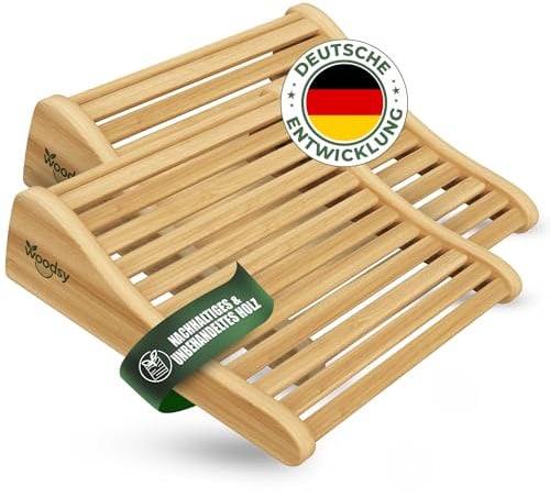 ART COLOR Woodsy Saunakopfstütze aus Holz – Ergonomisches Sauna Zubehör für entspanntes Liegen – Hochwertiges Saunazubehör für maximale Erholung (2X Kopfstütze)