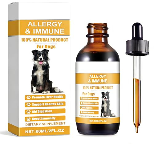 MELOYOLO Dog Yeast Infection Treatment | Dog Yeast Infection Treatment For Itchy Skin & Ear | Fast-Acting Itch Relief Solution for Dogs with Allergies (60ml)