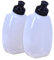 Sport fließendem Wasser Flaschen – 2 Stück, für Hydration Gürtel oder Weste – ideal für Laufen Wandern Radfahren, 250ml/8.5oz
