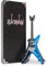 Dimebag Darrell: Dime Slime – Miniatur-Gitarren-Nachbildung – Musikgeschenke – Handgefertigte Ornamente im Maßstab 1/4 – inklusive Displaybox, Namensschild und Miniatur-Gitarrenständer