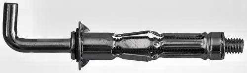 Metall-Hohlraumdübel 65 mm mit Haken M6 X 81 25-Stück