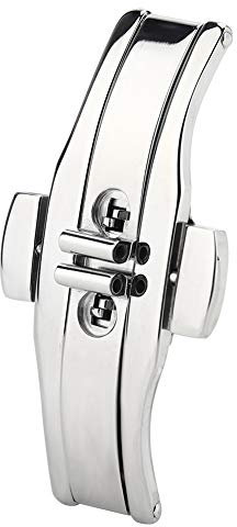 Uomini e donne guardano la fibbia a farfalla, chiusura a farfalla che sostituisce la fibbia per orologio lucidata Chiusura di distribuzione per cinturino + chiusura dell'orologio(Hommes), carnelian,