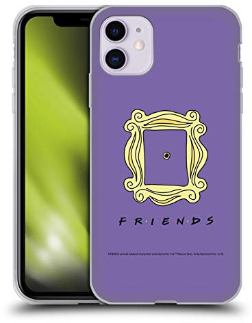 Head Case Designs con Licencia Oficial Friends TV Show Marco de Mirilla Óptica icónica Carcasa de Gel [Protección de Calidad Militar] Compatible con Apple iPhone 11