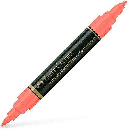 Faber-Castell - 160418 - Box mit 4 Aquarell-Markern A. Dürer 118, Farbe Scharlachrot